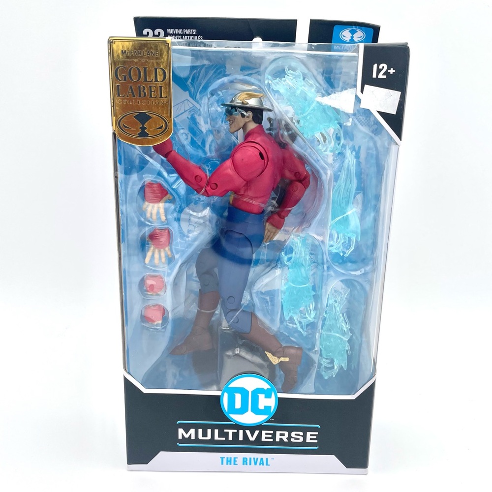 McFarlane DC Multiverse The Rival 7" Action Figure Gold Label Injustice Society